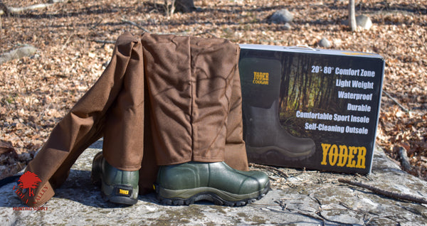 YODER Cougar Boots w/ Heavy Weight Chaps – Viola Valley Hunting Supply
